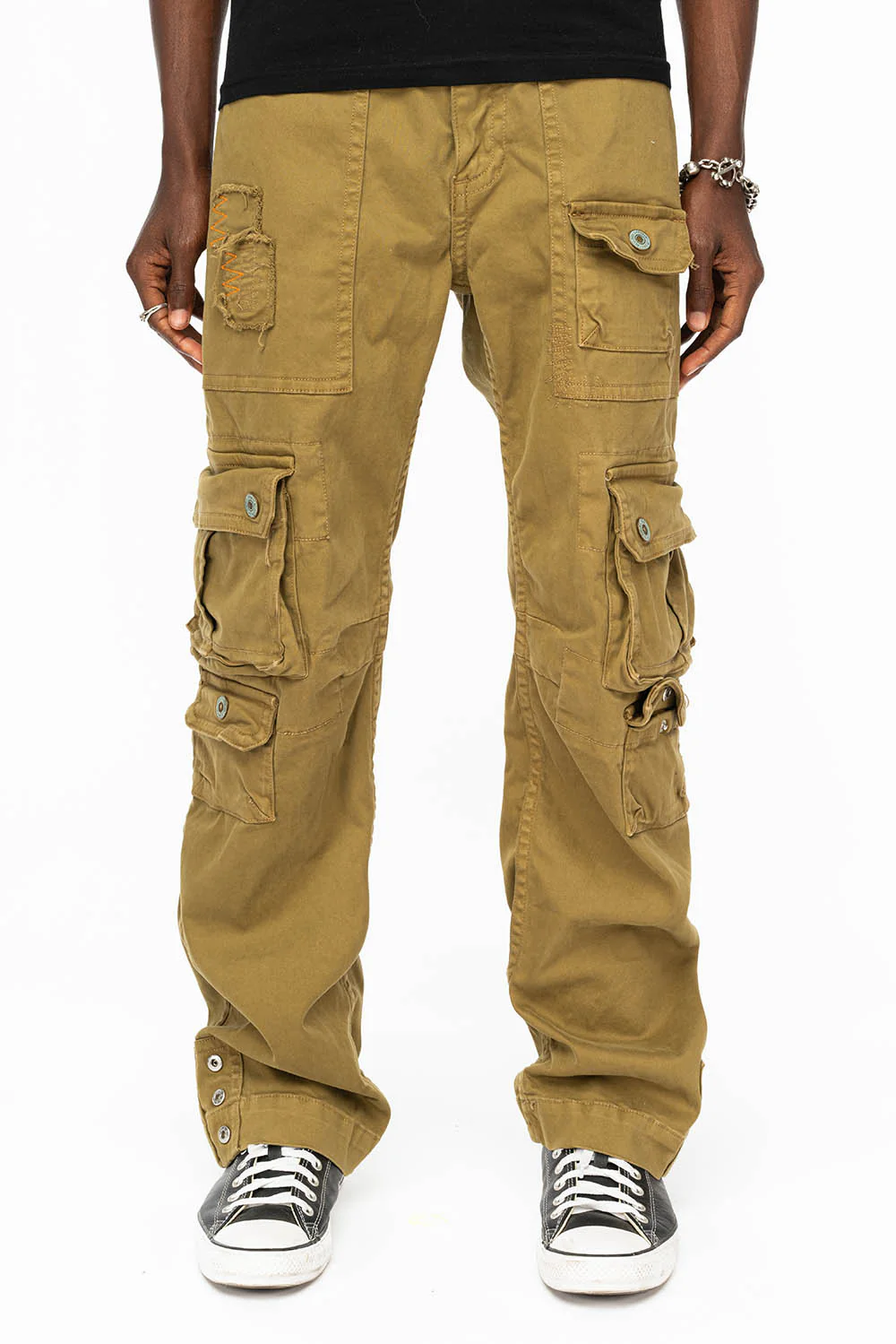 ORIGINAL ROBIN’S JEAN CALL OF DUTY CARGO PANTS IN AVOCADO WASH - Image 12