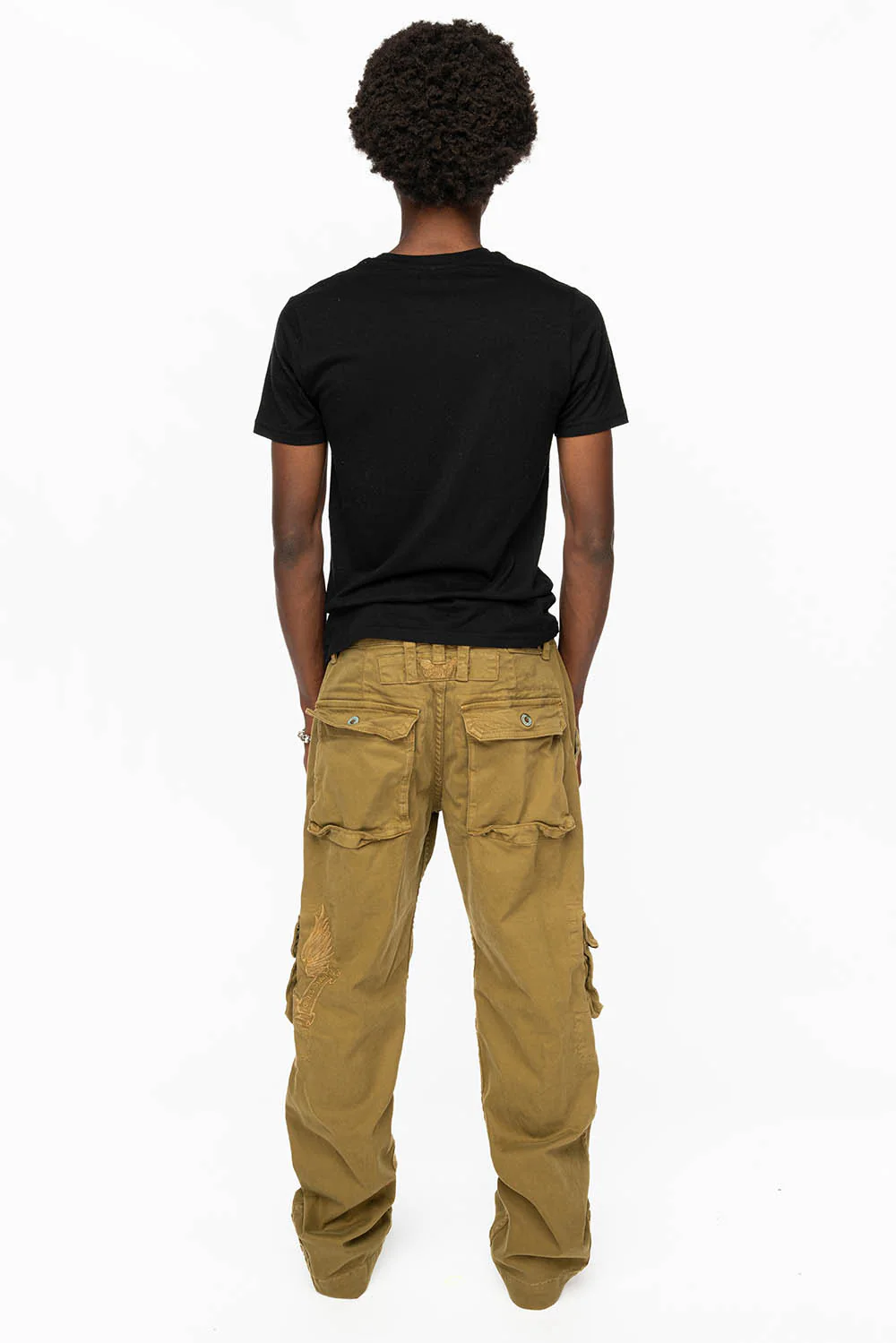 ORIGINAL ROBIN’S JEAN CALL OF DUTY CARGO PANTS IN AVOCADO WASH - Image 3