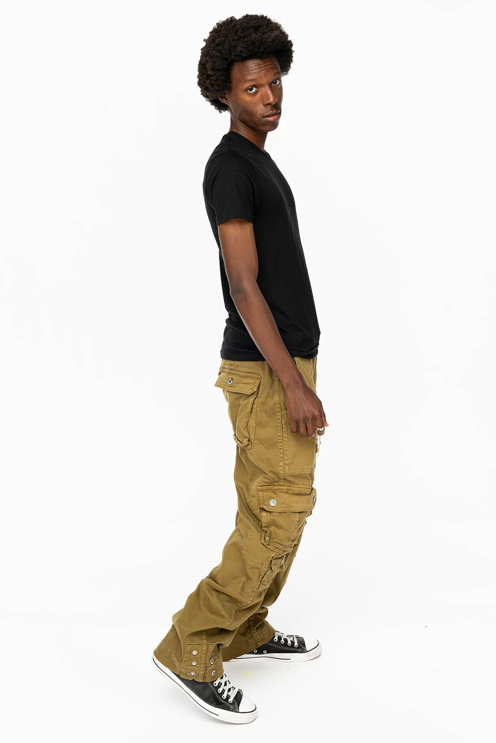ORIGINAL ROBIN’S JEAN CALL OF DUTY CARGO PANTS IN AVOCADO WASH - Image 4