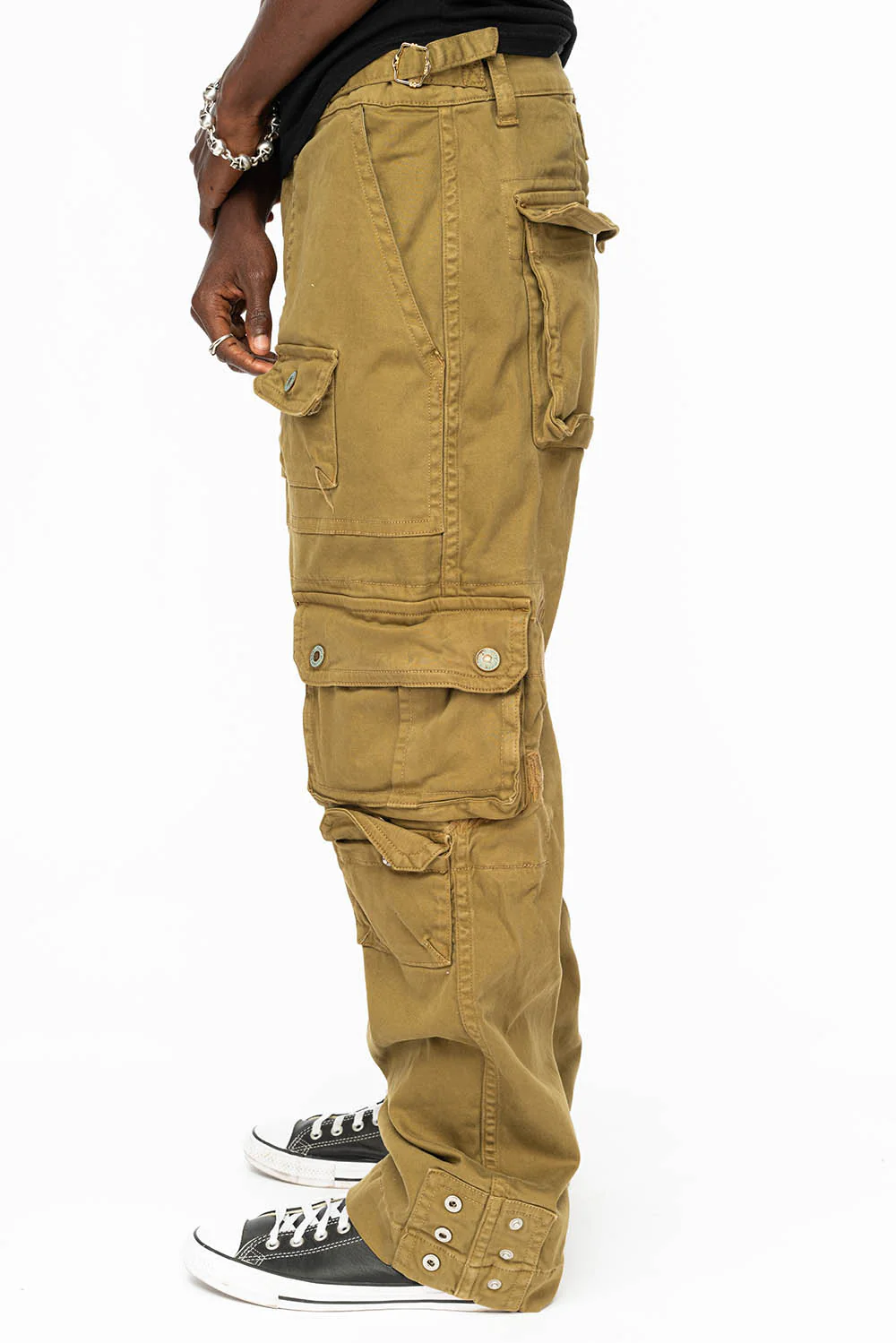 ORIGINAL ROBIN’S JEAN CALL OF DUTY CARGO PANTS IN AVOCADO WASH - Image 8