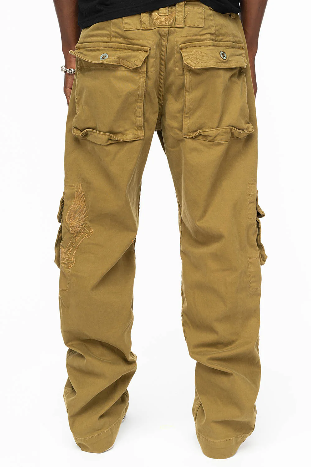 ORIGINAL ROBIN’S JEAN CALL OF DUTY CARGO PANTS IN AVOCADO WASH - Image 9