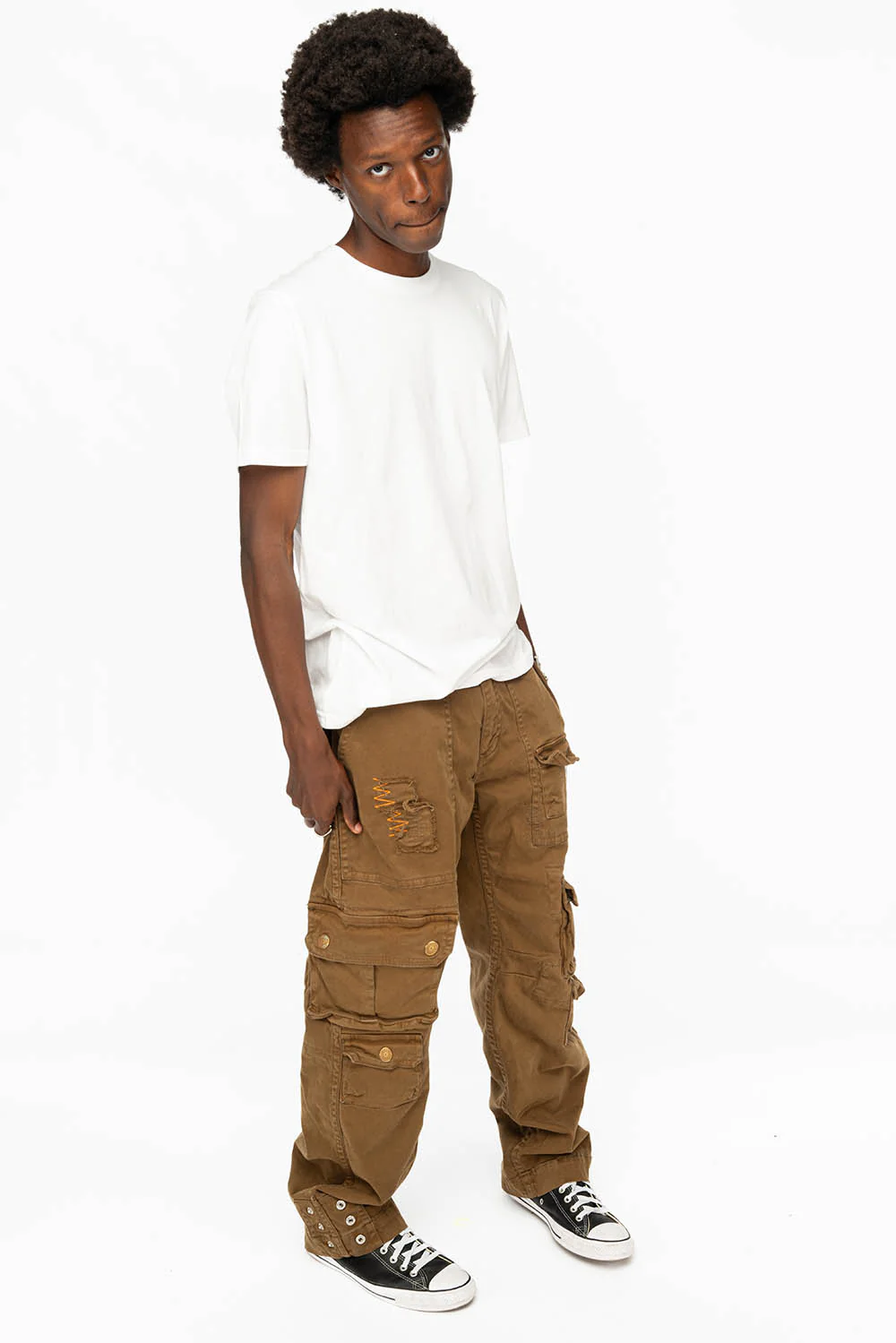 ORIGINAL ROBIN’S JEAN CALL OF DUTY CARGO PANTS IN KANGAROO WASH - Image 8