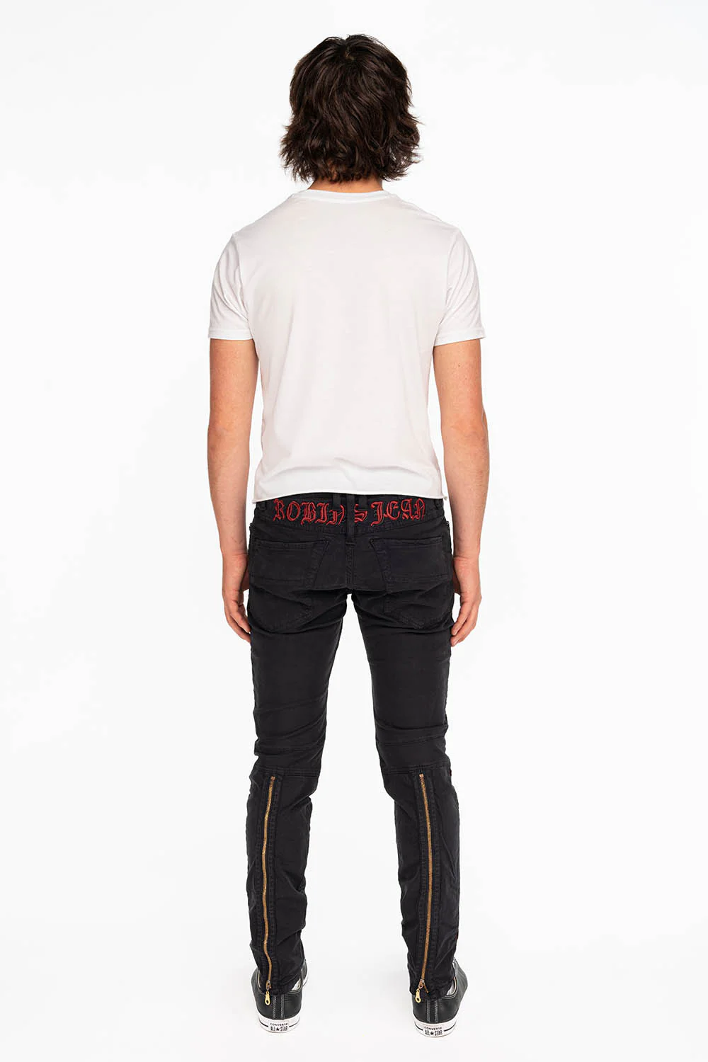 NEW RACER IN VINTAGE BLACK WITH RED STRIPES - Image 5